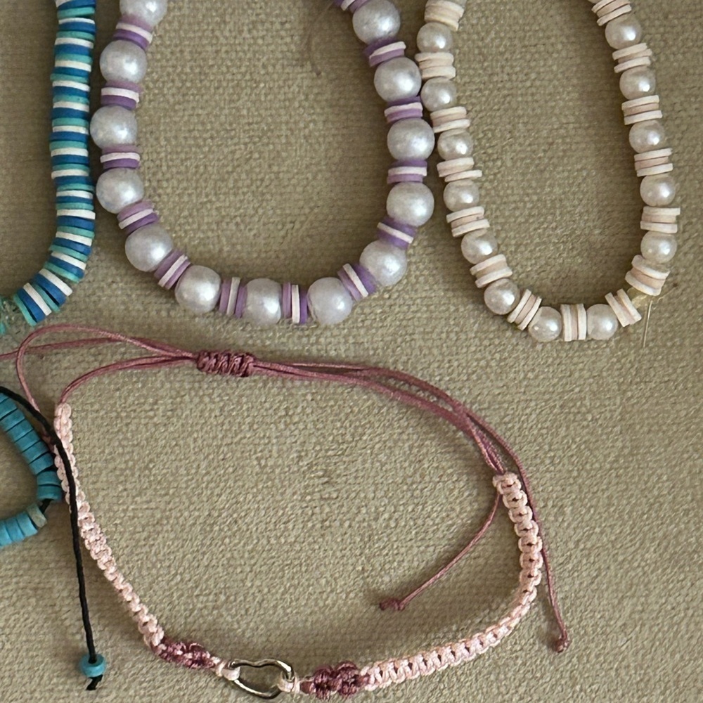 Colorful Beaded Bracelet Set - Picture 3 of 3